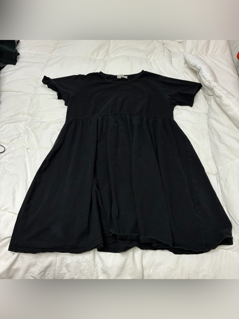 ASOS black soft flowy tunic